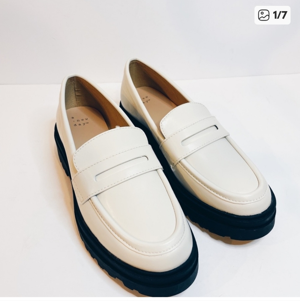 Women's Paris Platform Loafers - Size 8